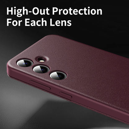 Case for Samsung Galaxy S25 S931, Techsuit, SmartView, Red