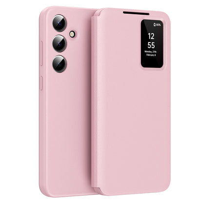 Case for Samsung Galaxy S25 S931, Techsuit, SmartView, Pink