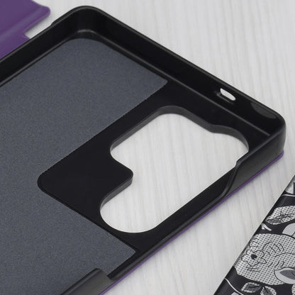 Case for Samsung Galaxy S25 Ultra S938, Techsuit, eFold, Purple