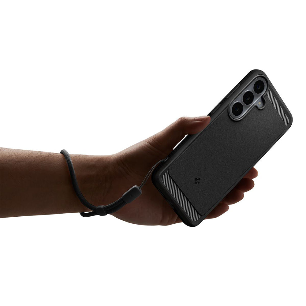 Case for Samsung Galaxy S26 FE S741, Spigen, Rugged Armor, Black ACS11639