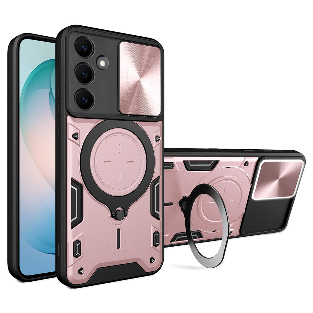 Case for Samsung Galaxy S26 Plus, Techsuit, CamGuard Pro, Rose Gold