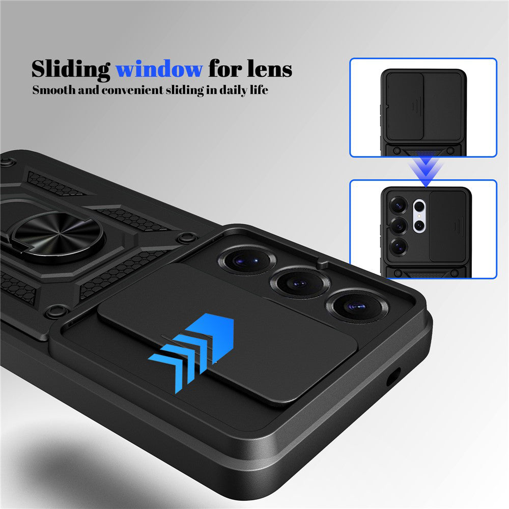 Case for Samsung Galaxy S26 Plus, Techsuit, CamShield, Blue