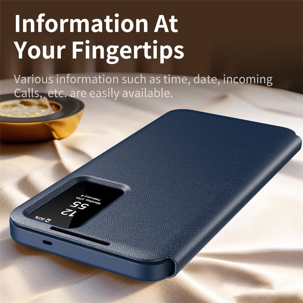 Case for Samsung Galaxy S26 Plus S947, Techsuit, SmartView, Blue