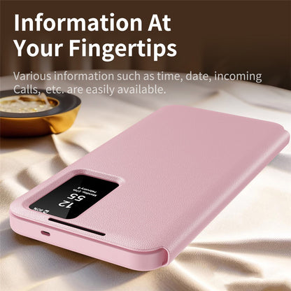 Case for Samsung Galaxy S26 Plus S947, Techsuit, SmartView, Pink