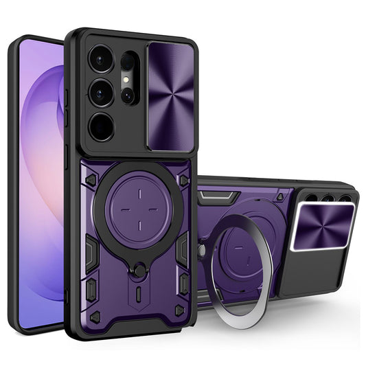 Case for Samsung Galaxy S26 Ultra, Techsuit, CamGuard Pro, Purple