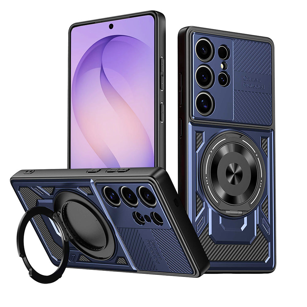 Case for Samsung Galaxy S26 Ultra S948, Techsuit, RuggedCam, Blue