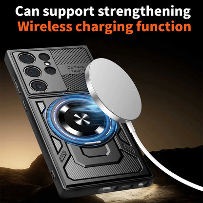 Case for Samsung Galaxy S26 Ultra S948, Techsuit, RuggedCam, Blue