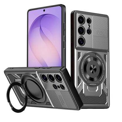 Case for Samsung Galaxy S26 Ultra, Techsuit, RuggedCam, Grey