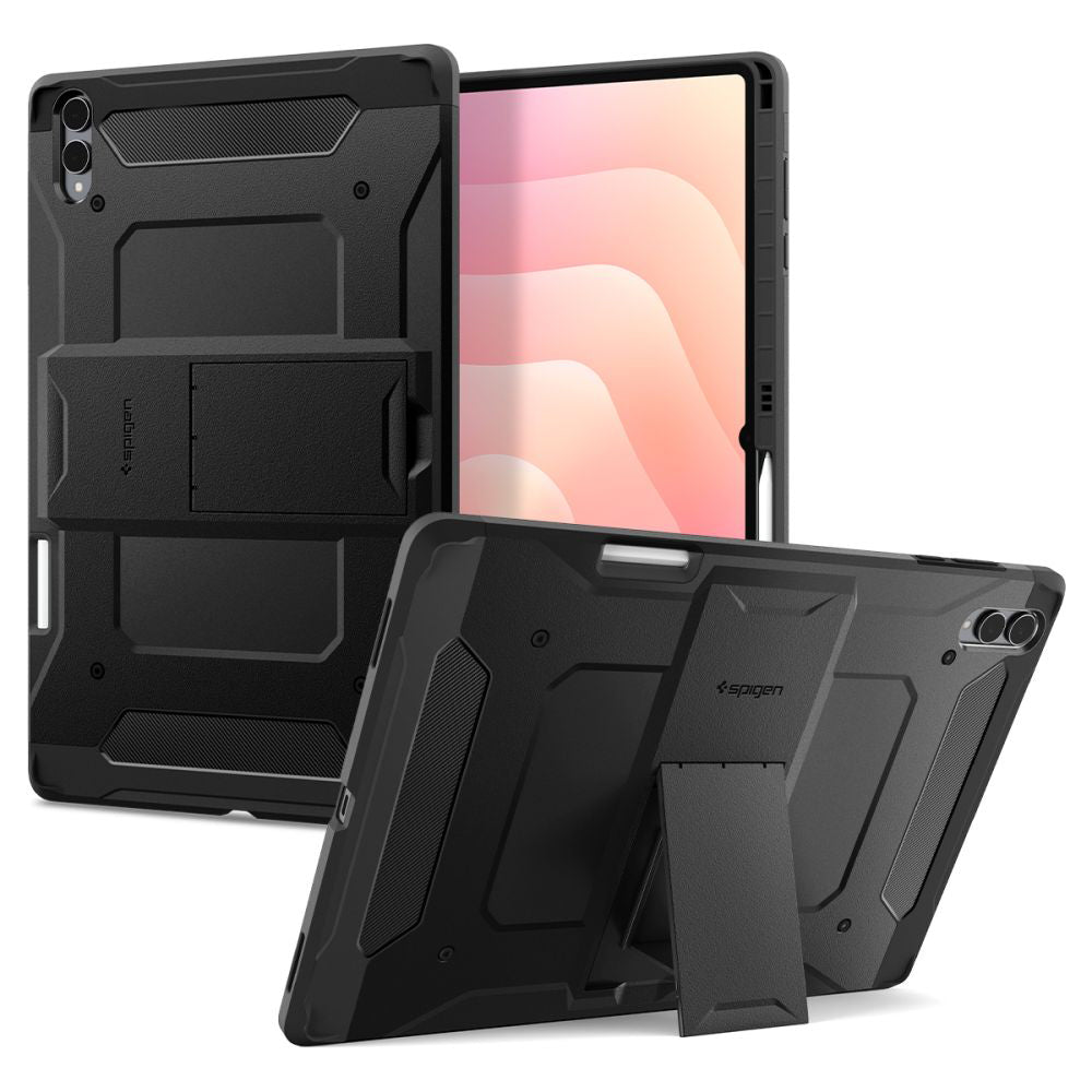 Case for Samsung Galaxy Tab S11 Ultra, Spigen, Tough Armor, Black