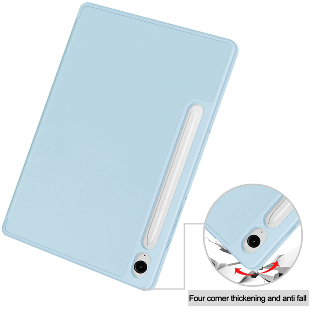 Case for Samsung Galaxy Tab S9 FE / Tab S9 / Tab S10 FE, Techsuit, Flex Trifold, Blue