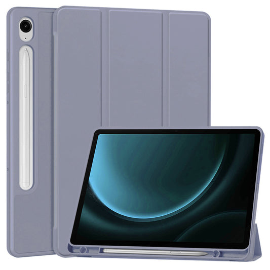 Case for Samsung Galaxy Tab S9 FE / Tab S9 / Tab S10 FE, Techsuit, Flex Trifold, Purple