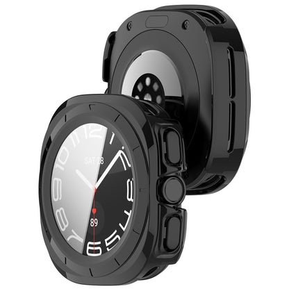 Case for Samsung Galaxy Watch Ultra2, Techsuit, Defense360 Pro, Black