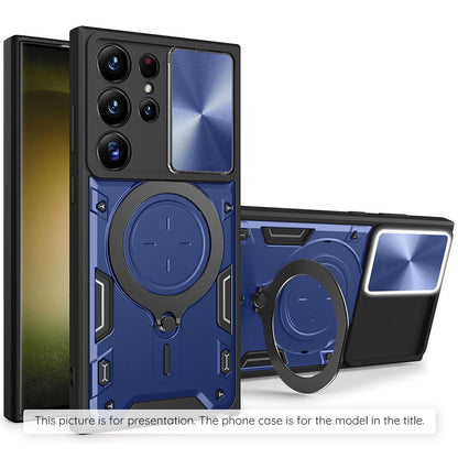 Case for Samsung Galaxy Z Flip8 F776, Techsuit, CamGuard Pro, Blue