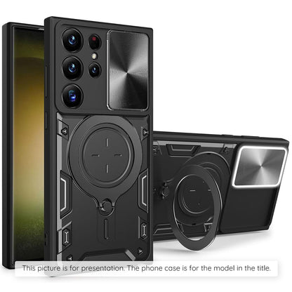 Case for Samsung Galaxy Z Flip8 F776, Techsuit, CamGuard Pro, Black