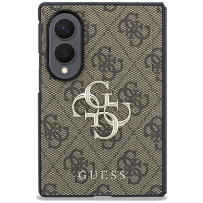 Case for Samsung Galaxy Z Fold8 F971, Guess, 4G Big Logo, Brown