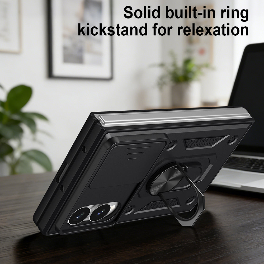 Case for Samsung Galaxy Z Fold8 F971, Techsuit, CamShield, Blue