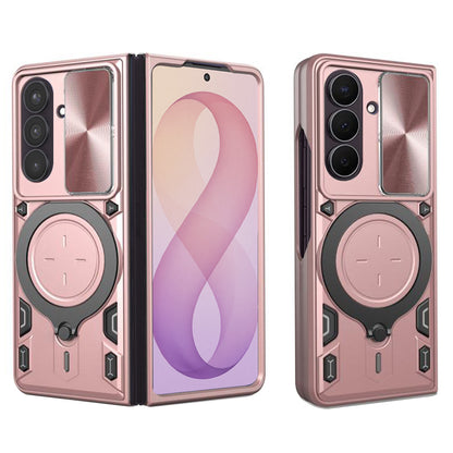 Case for Samsung Galaxy Z Fold8 Ultra F976 / Z Fold7 F966, Techsuit, CamGuard Pro, Rose Gold