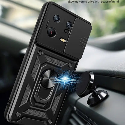 Case for Xiaomi 13 Pro, Techsuit, CamShield, Black