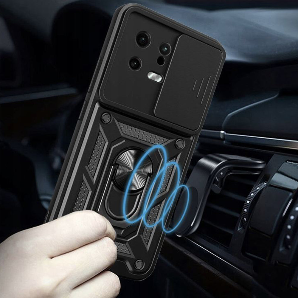 Case for Xiaomi 13, Techsuit, CamShield, Black