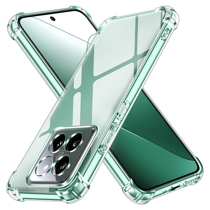 Case for Xiaomi 14 Pro, Techsuit, Shockproof Clear, Transparent
