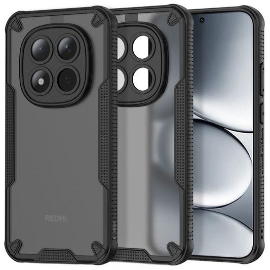 Case for Xiaomi Poco M8 Pro / Redmi Note 15 Pro+, Tech-Protect, Rugged Shield, Black