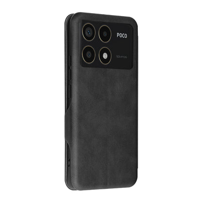Case for Xiaomi Poco F6 Pro, Techsuit, Safe Wallet Plus, Black