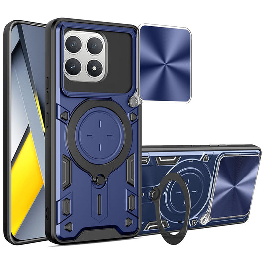 Case for Xiaomi Poco F8 Pro, Techsuit, CamGuard Pro, Blue