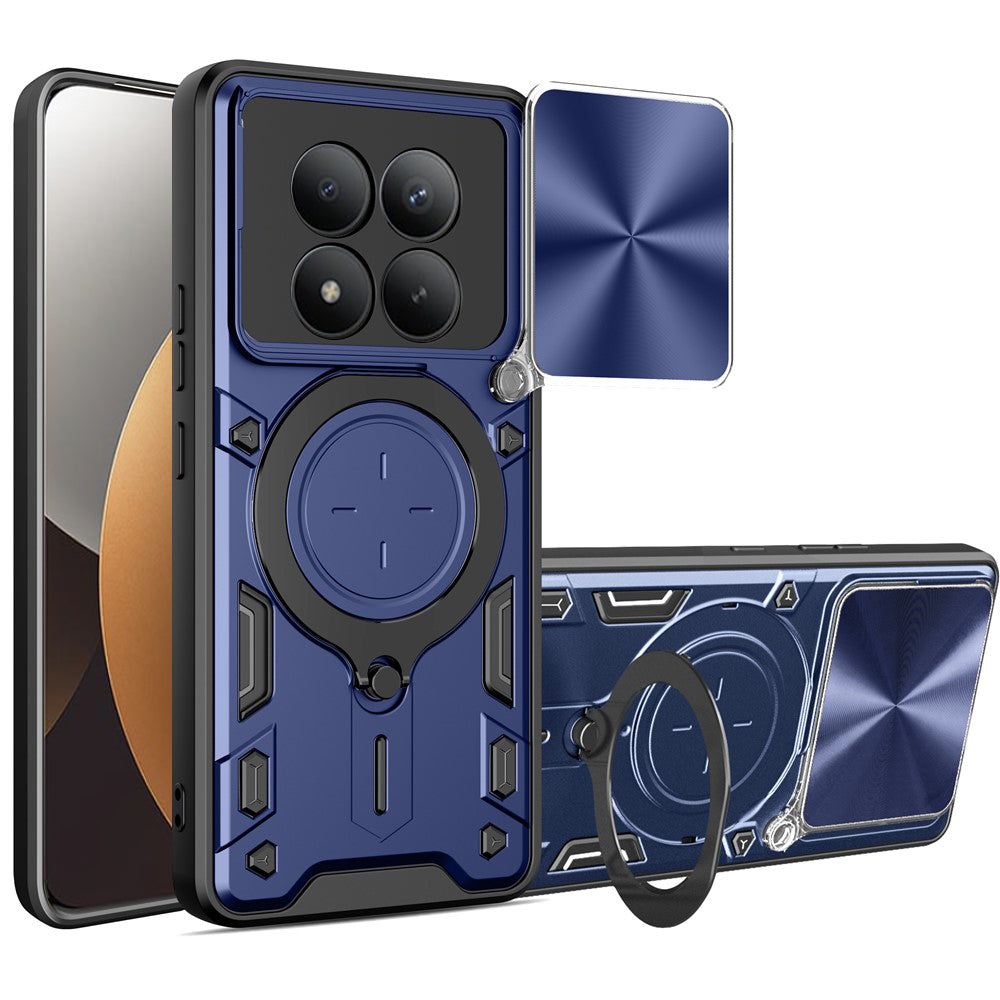 Case for Xiaomi Poco M8 Pro / Redmi Note 15 Pro+ 5G, Techsuit, CamGuard Pro, Blue