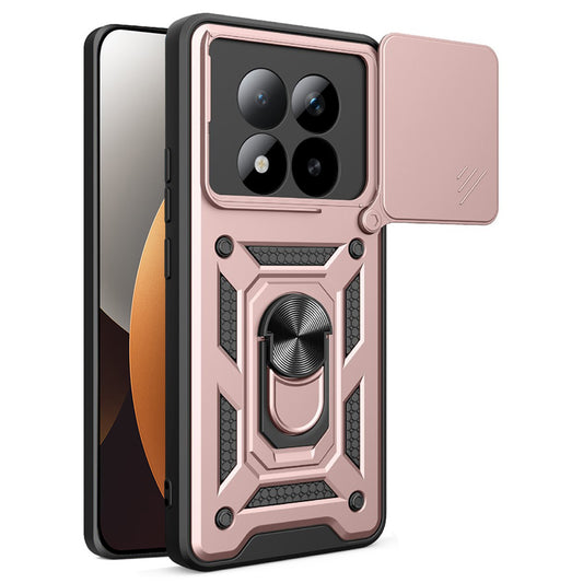 Case for Xiaomi Poco M8 Pro / Redmi Note 15 Pro+ 5G, Techsuit, CamShield, Golden Pink
