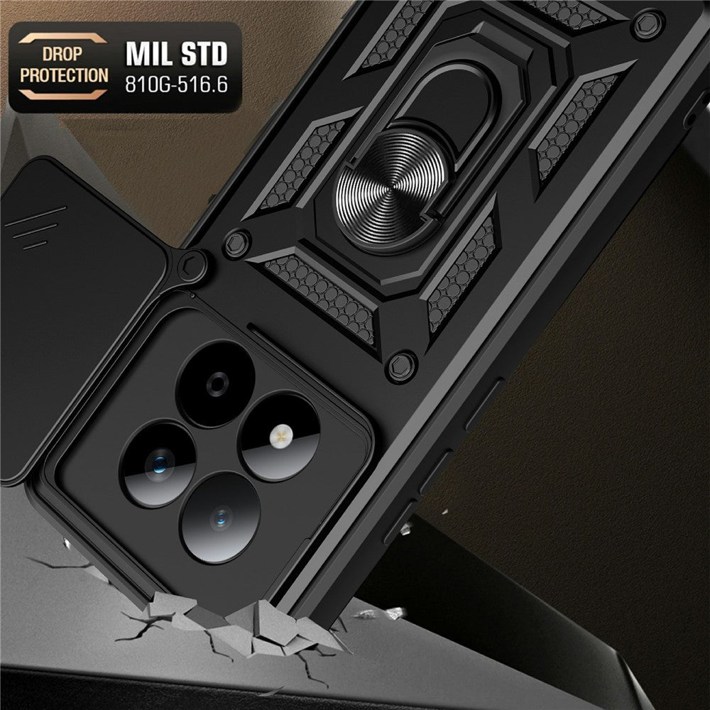 Case for Xiaomi Poco M8 Pro / Redmi Note 15 Pro+ 5G, Techsuit, CamShield, Golden Pink