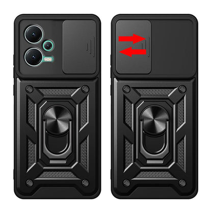 Case for Xiaomi Poco X5 / Note 12 5G, Techsuit, CamShield, Black