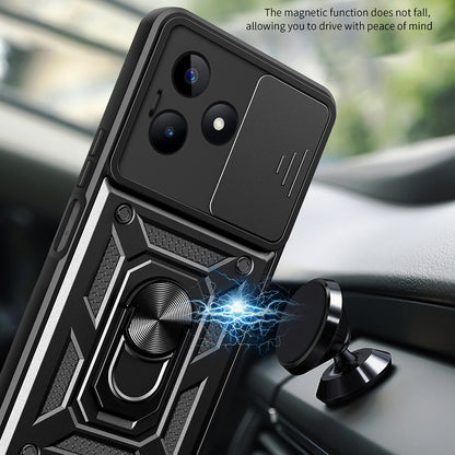 Case for Xiaomi Poco X6 / Note 13 Pro 5G, Techsuit, CamShield, Black