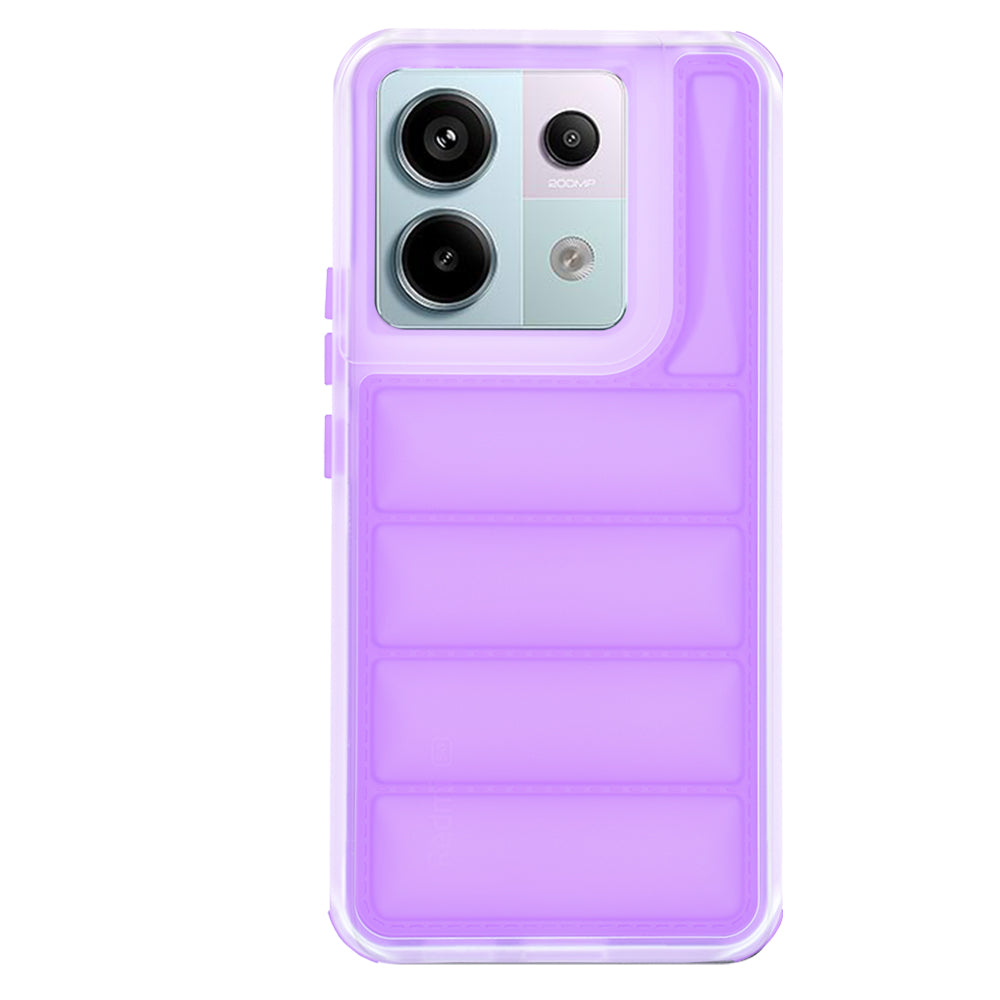 Case for Xiaomi Poco X6 / Note 13 Pro 5G, Techsuit, Wave Shield, Purple