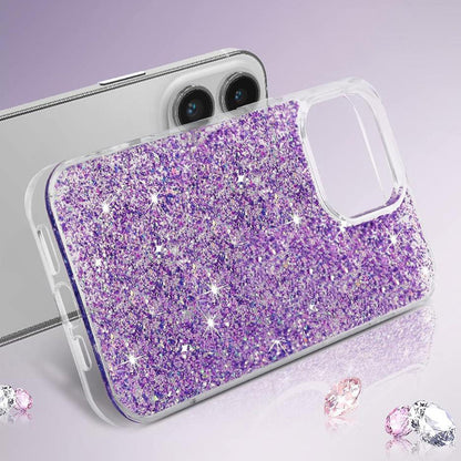 Case for Xiaomi Poco X6 Pro, Techsuit, Sparkly Glitter, White