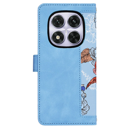 Case for Xiaomi Poco X7 / Note 14 Pro 5G, Techsuit, FlipCraft, Blue