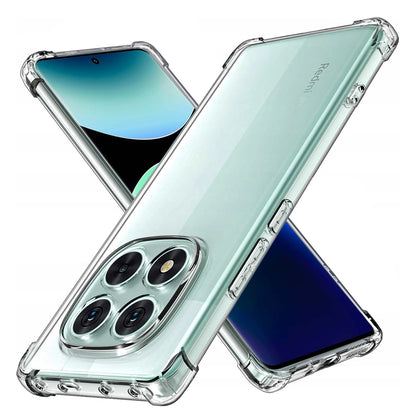 Case for Xiaomi Poco X7 / Note 14 Pro 5G, Techsuit, Shockproof Clear, Transparent