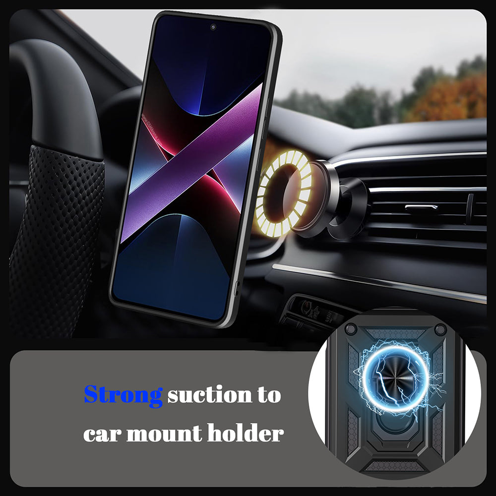 Case for Xiaomi Poco X8 Pro Max, Techsuit, CamShield, Rose Gold