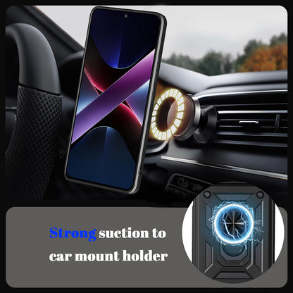 Case for Xiaomi Poco X8 Pro Max, Techsuit, CamShield, Rose Gold