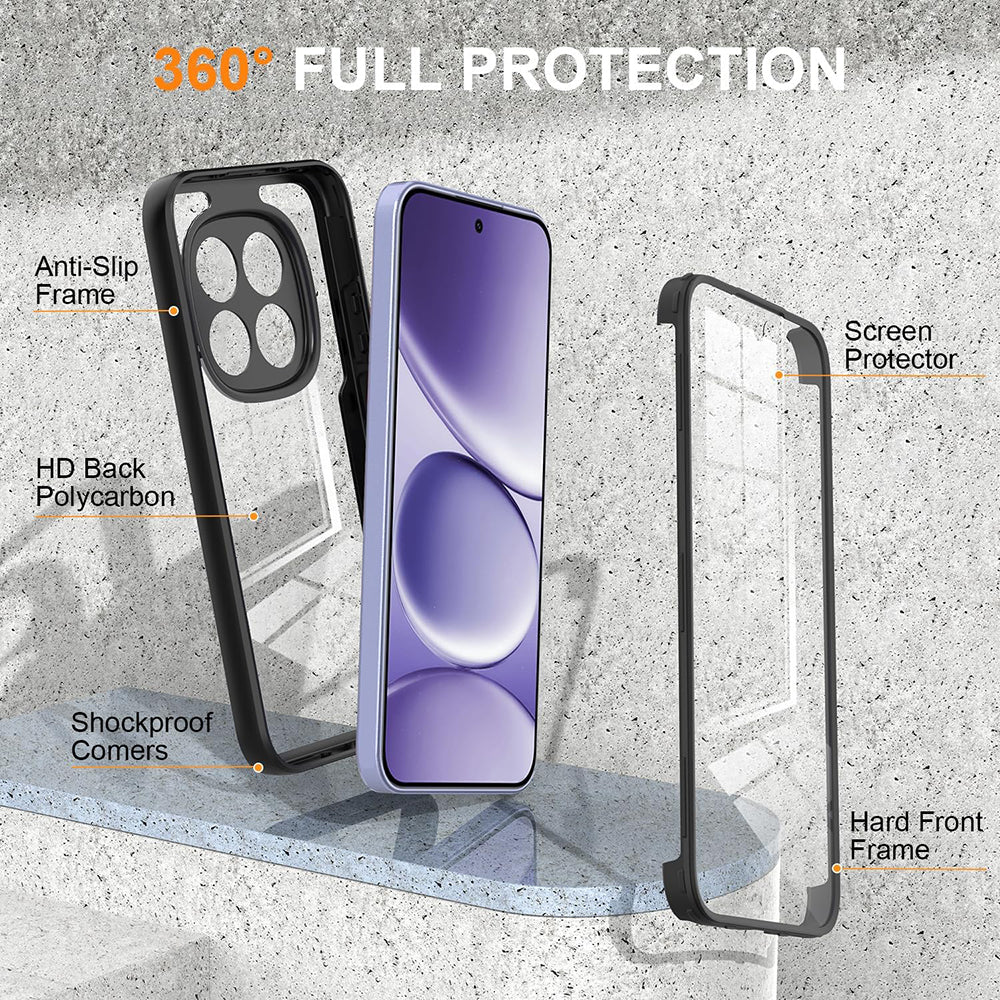 Case for Xiaomi Poco X8 Pro Max, Techsuit, ColorVerse 360, Black