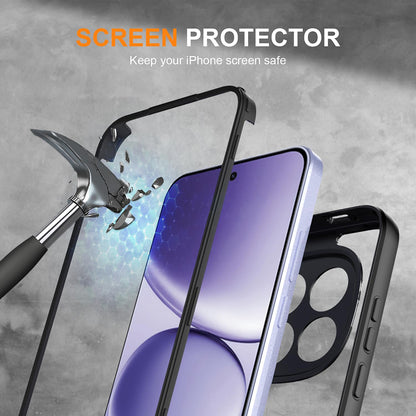 Case for Xiaomi Poco X8 Pro Max, Techsuit, ColorVerse 360, Black