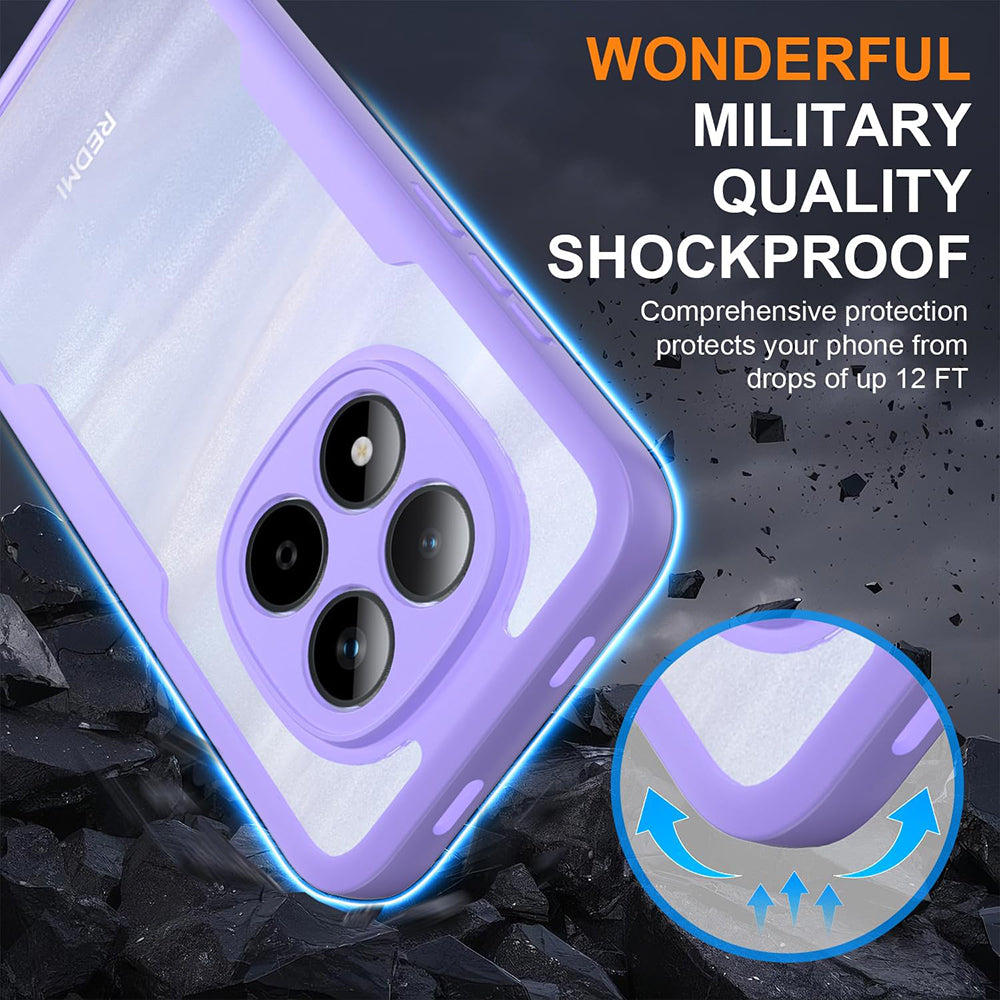 Case for Xiaomi Poco X8 Pro, Techsuit, ColorVerse 360, Purple