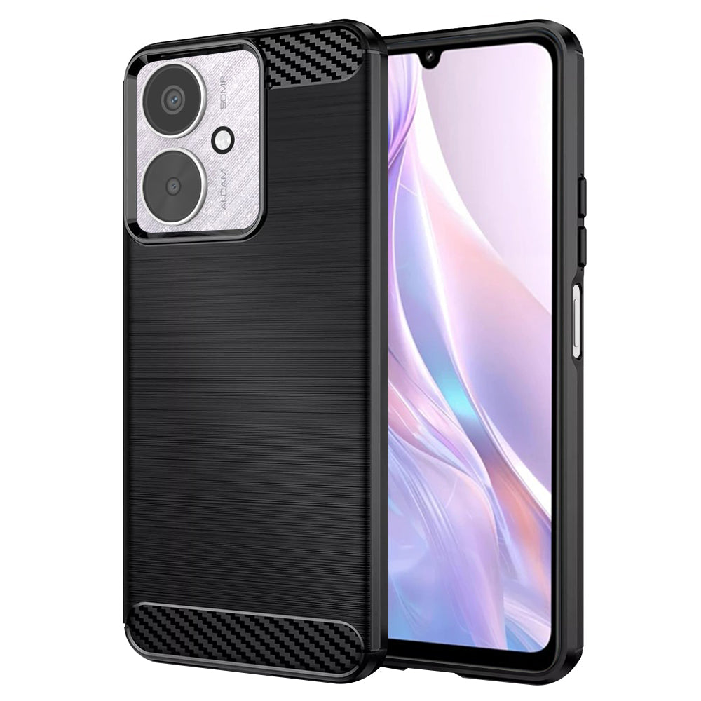 Case for Xiaomi Redmi 13C 5G / 13C / Poco C65, Techsuit, Carbon, Black