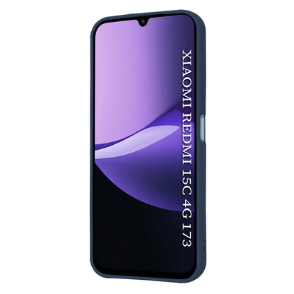 Case for Xiaomi Redmi 15C 5G / 15C 4G, Techsuit, SoftFlex, Navy Blue