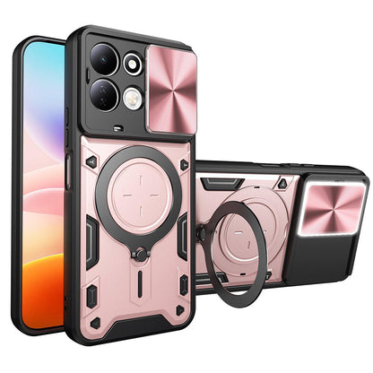 Case for Xiaomi Redmi 17 5G / 17 4G, Techsuit, CamGuard Pro, Rose Gold
