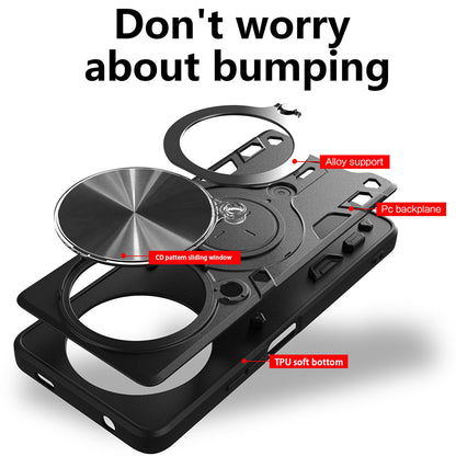 Case for Xiaomi Redmi A3, Techsuit, CamGuard Pro, Black