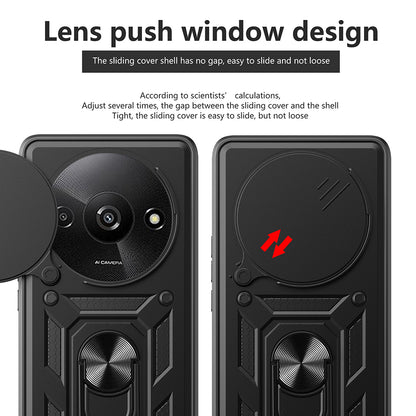 Case for Xiaomi Redmi A3x / A3, Techsuit, CamShield, Black