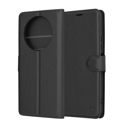Case for Xiaomi Redmi A3x / A3, Techsuit, Leather Folio, Black