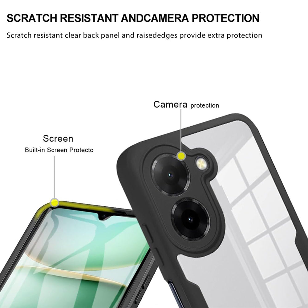 Case for Xiaomi Redmi A5 4G (Regional), Techsuit, ColorVerse 360, Black