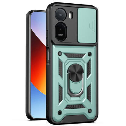 Case for Xiaomi Redmi A7 Pro 4G, Techsuit, CamShield, Green