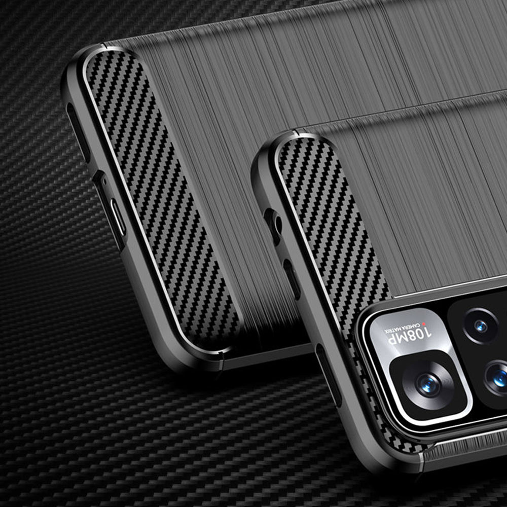 Case for Xiaomi Redmi Note 11 Pro+ 5G, Techsuit, Carbon, Black